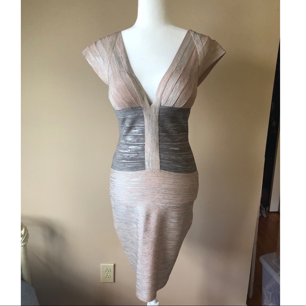 Cristine Couture bandage gown (similar to Herve)